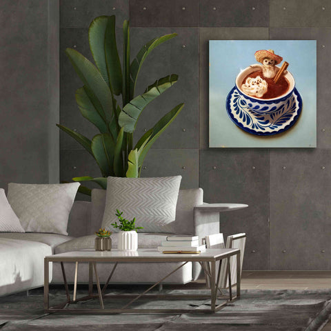 Image of 'Mexican Hot Chocolate' by Lucia Heffernan, Canvas Wall Art,37x37