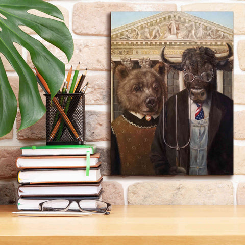 Image of 'Wallstreet Gothic 2' by Lucia Heffernan, Canvas Wall Art,12x16
