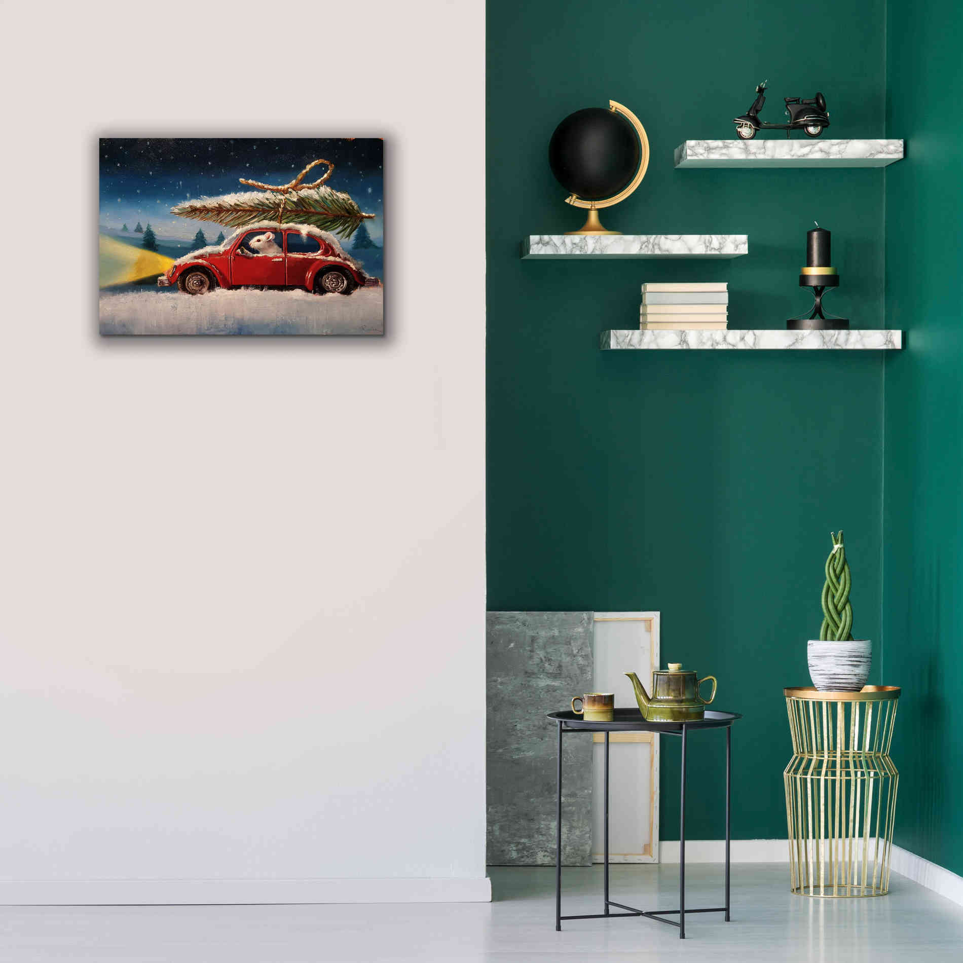 'Tis The Season' by Lucia Heffernan, Canvas Wall Art,26x18