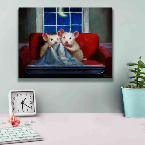 Image of 'Horror Movie' by Lucia Heffernan, Canvas Wall Art,16x12