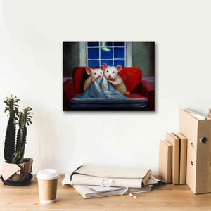 'Horror Movie' by Lucia Heffernan, Canvas Wall Art,16x12