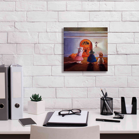 Image of 'After Hour Trick or Treat' by Lucia Heffernan, Canvas Wall Art,12x12