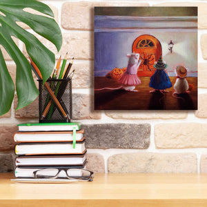 'After Hour Trick or Treat' by Lucia Heffernan, Canvas Wall Art,12x12