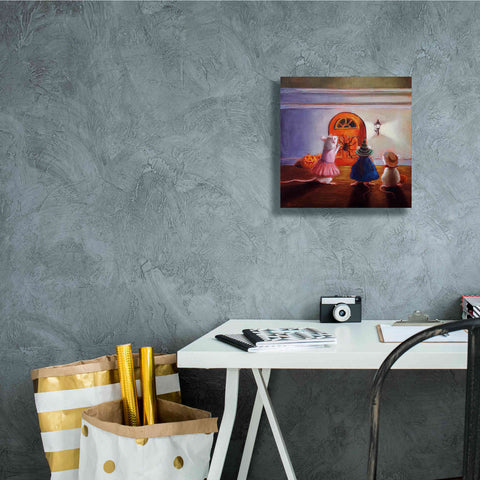 Image of 'After Hour Trick or Treat' by Lucia Heffernan, Canvas Wall Art,12x12