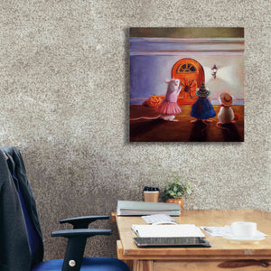 'After Hour Trick or Treat' by Lucia Heffernan, Canvas Wall Art,26x26