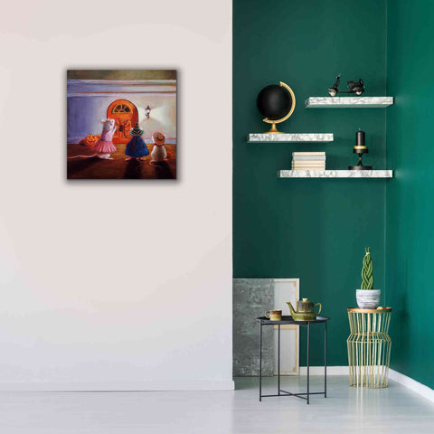 Image of 'After Hour Trick or Treat' by Lucia Heffernan, Canvas Wall Art,26x26