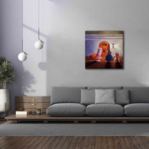 Image of 'After Hour Trick or Treat' by Lucia Heffernan, Canvas Wall Art,37x37