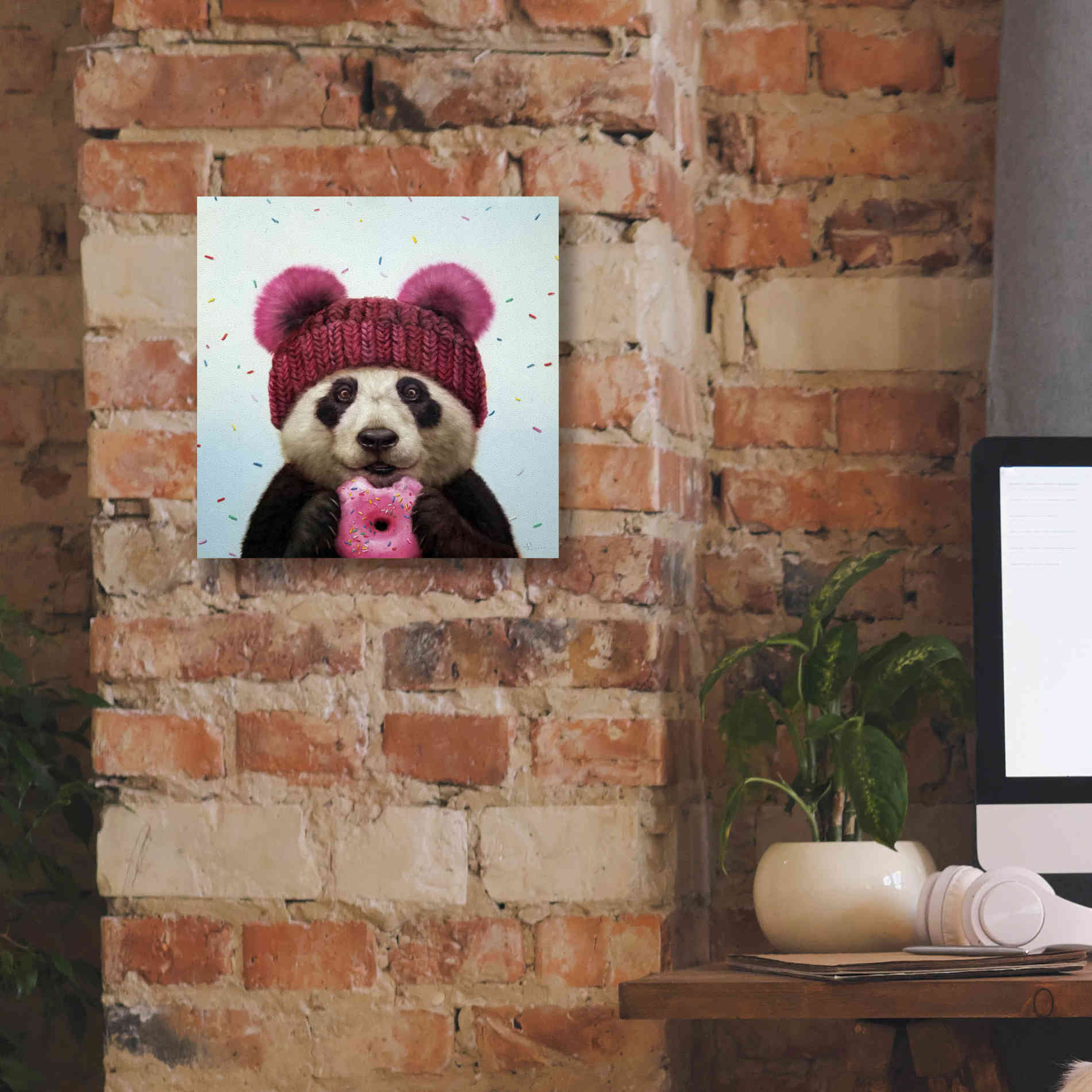 'First Bite' by Lucia Heffernan, Canvas Wall Art,12x12