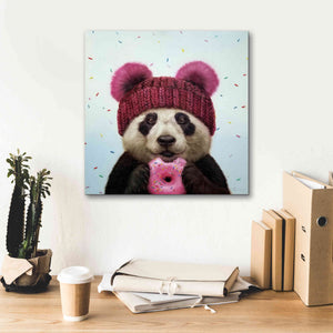 'First Bite' by Lucia Heffernan, Canvas Wall Art,18x18