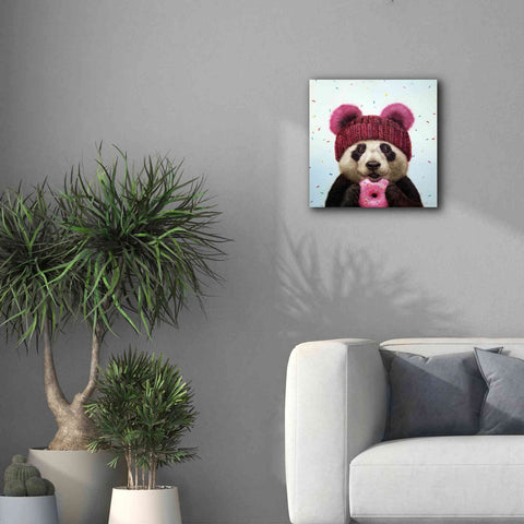 Image of 'First Bite' by Lucia Heffernan, Canvas Wall Art,18x18