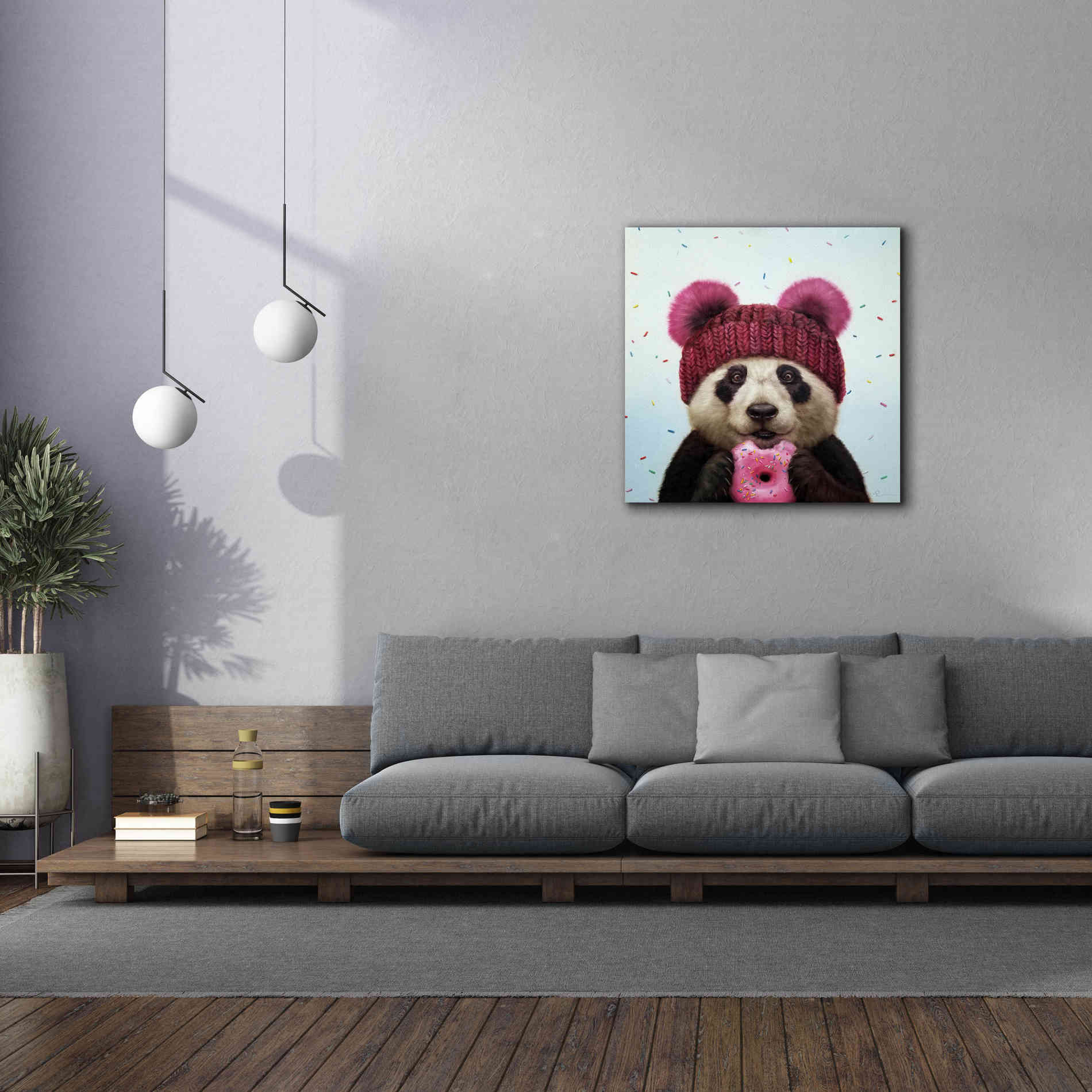 'First Bite' by Lucia Heffernan, Canvas Wall Art,37x37