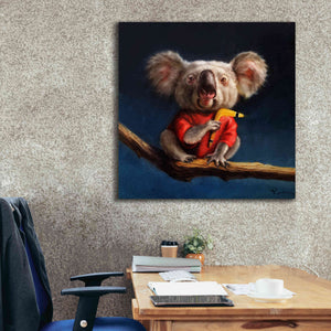 'Outback Fun' by Lucia Heffernan, Canvas Wall Art,37x37