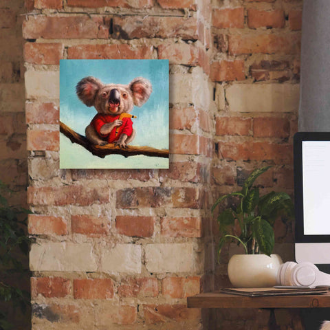 Image of 'Outback Fun II' by Lucia Heffernan, Canvas Wall Art,12x12