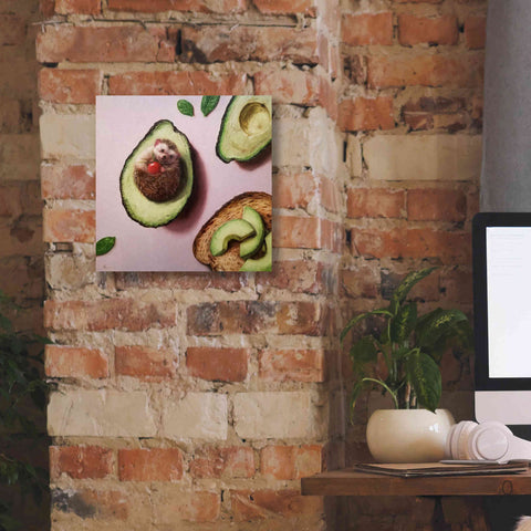Image of 'Avocado Toast' by Lucia Heffernan, Canvas Wall Art,12x12