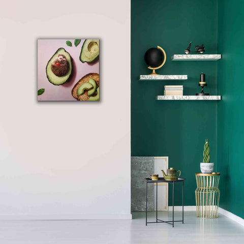 Image of 'Avocado Toast' by Lucia Heffernan, Canvas Wall Art,26x26