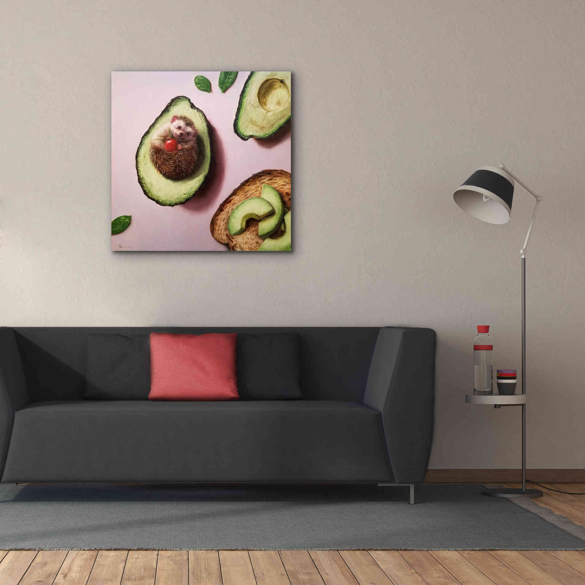 'Avocado Toast' by Lucia Heffernan, Canvas Wall Art,37x37
