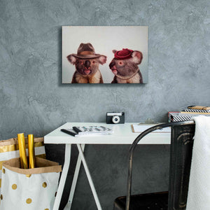 'Mates' by Lucia Heffernan, Canvas Wall Art,18x12