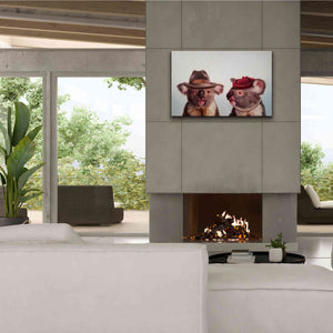 'Mates' by Lucia Heffernan, Canvas Wall Art,40x26