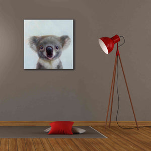 'Lil Koala' by Lucia Heffernan, Canvas Wall Art,26x26