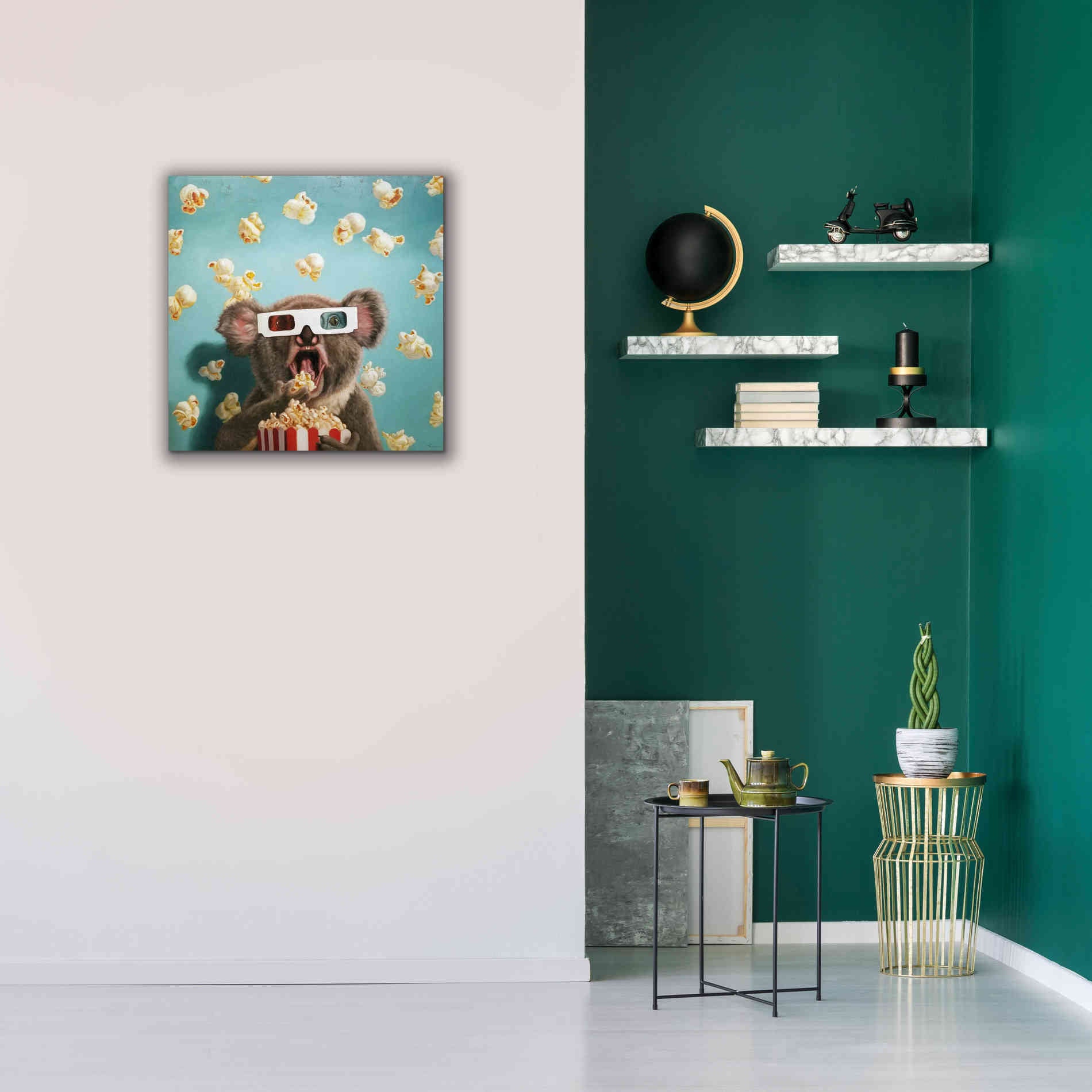 '3D Movie' by Lucia Heffernan, Canvas Wall Art,26x26