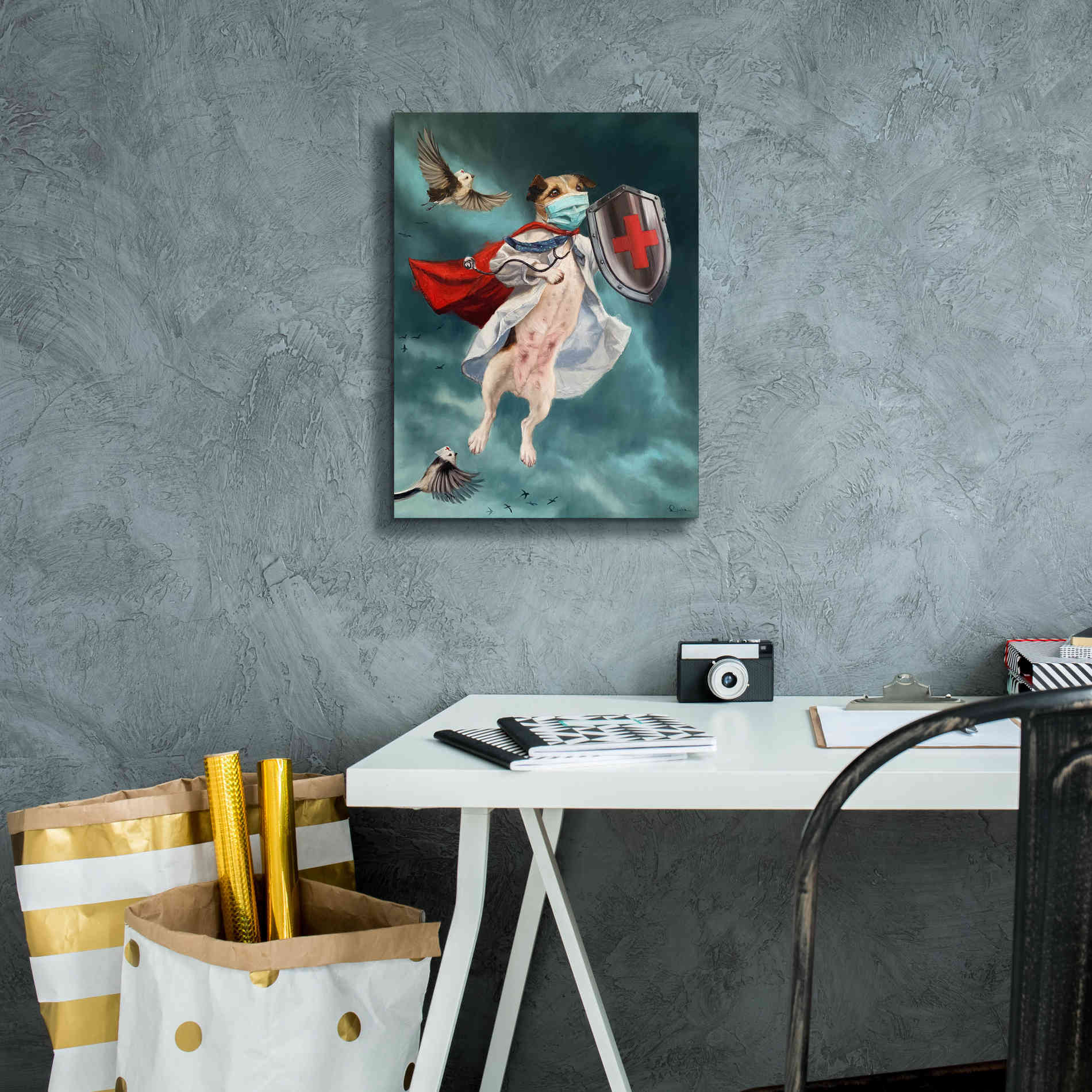 'We Are In This Together' by Lucia Heffernan, Canvas Wall Art,12x16