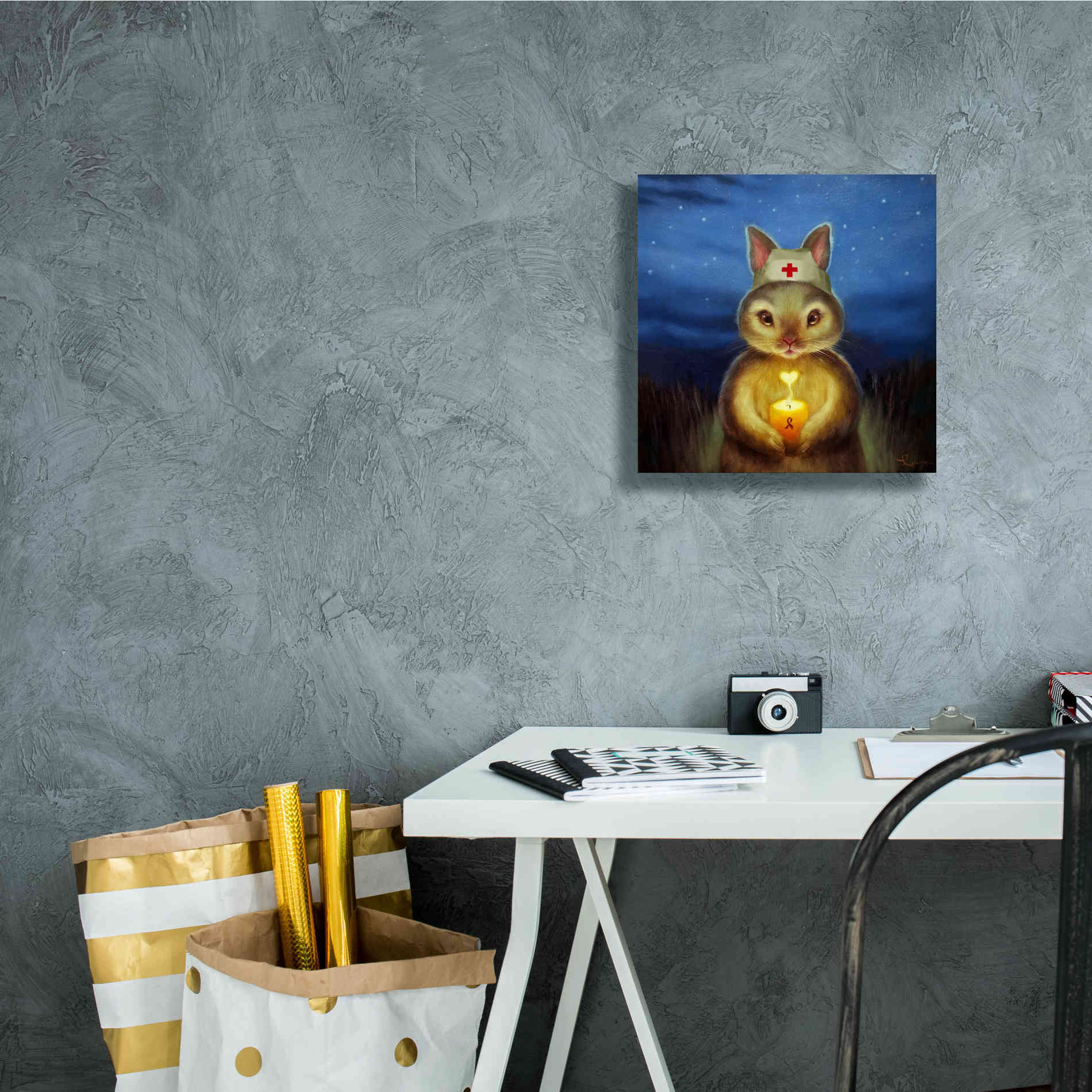 'Hope' by Lucia Heffernan, Canvas Wall Art,12x12