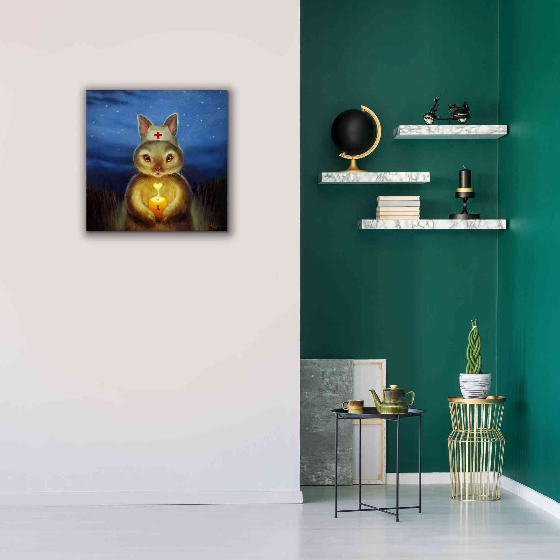 'Hope' by Lucia Heffernan, Canvas Wall Art,26x26