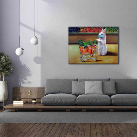 Image of 'Quarantine Shopping' by Lucia Heffernan, Canvas Wall Art,54x40