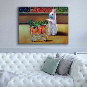 'Quarantine Shopping' by Lucia Heffernan, Canvas Wall Art,54x40