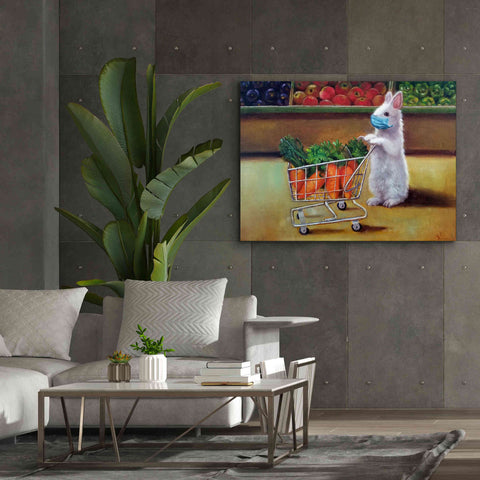Image of 'Quarantine Shopping' by Lucia Heffernan, Canvas Wall Art,54x40