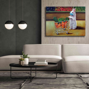 'Quarantine Shopping' by Lucia Heffernan, Canvas Wall Art,54x40