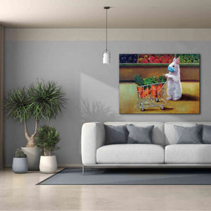 'Quarantine Shopping' by Lucia Heffernan, Canvas Wall Art,54x40