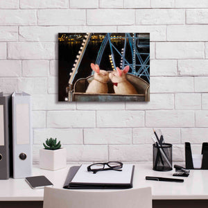 'First Kiss' by Lucia Heffernan, Canvas Wall Art,16x12