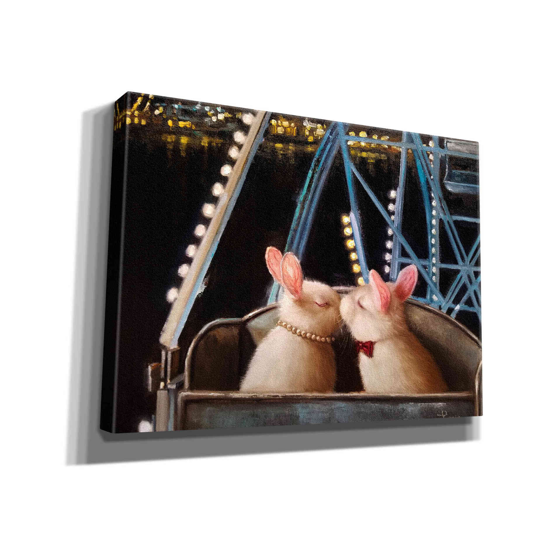 'First Kiss' by Lucia Heffernan, Canvas Wall Art