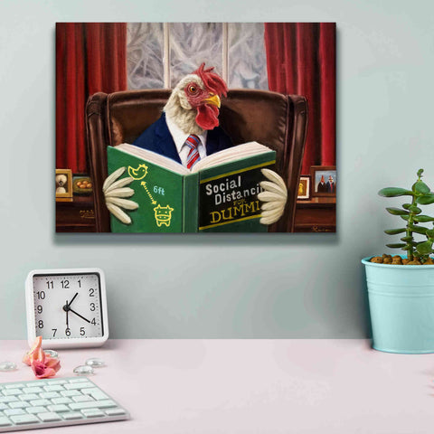 Image of 'Bird Brain' by Lucia Heffernan, Canvas Wall Art,16x12