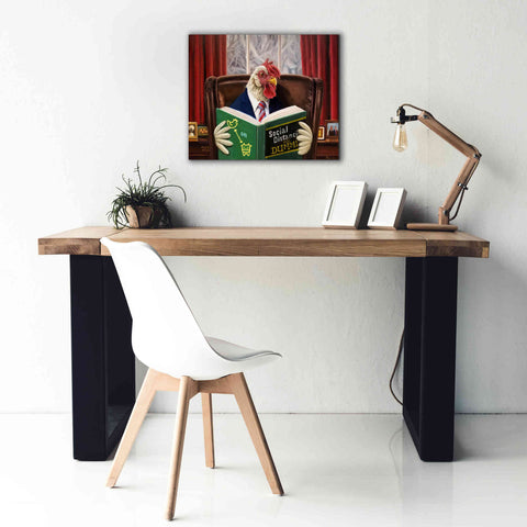 Image of 'Bird Brain' by Lucia Heffernan, Canvas Wall Art,24x20