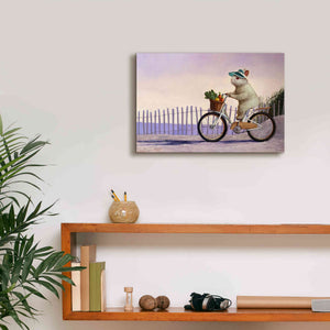 'Beach Bunny' by Lucia Heffernan, Canvas Wall Art,18x12