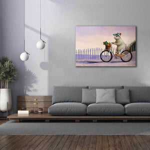 'Beach Bunny' by Lucia Heffernan, Canvas Wall Art,60x40