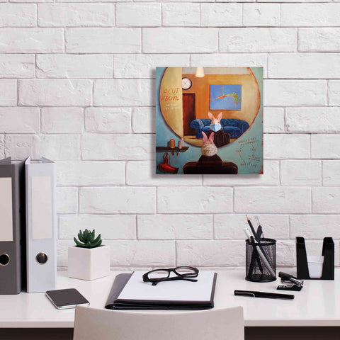 Image of 'Pandemic Haircut' by Lucia Heffernan, Canvas Wall Art,12x12