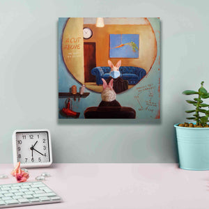 'Pandemic Haircut' by Lucia Heffernan, Canvas Wall Art,12x12