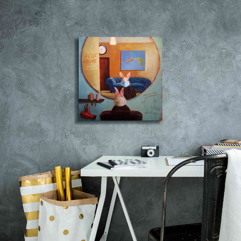 Image of 'Pandemic Haircut' by Lucia Heffernan, Canvas Wall Art,18x18