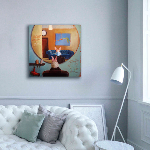 Image of 'Pandemic Haircut' by Lucia Heffernan, Canvas Wall Art,37x37