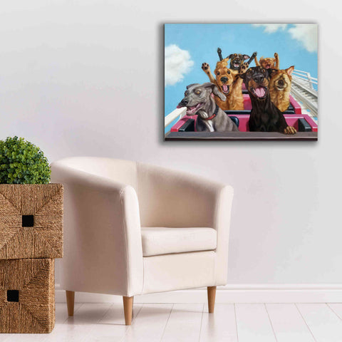 Image of 'Thrill Seekers' by Lucia Heffernan, Canvas Wall Art,34x26