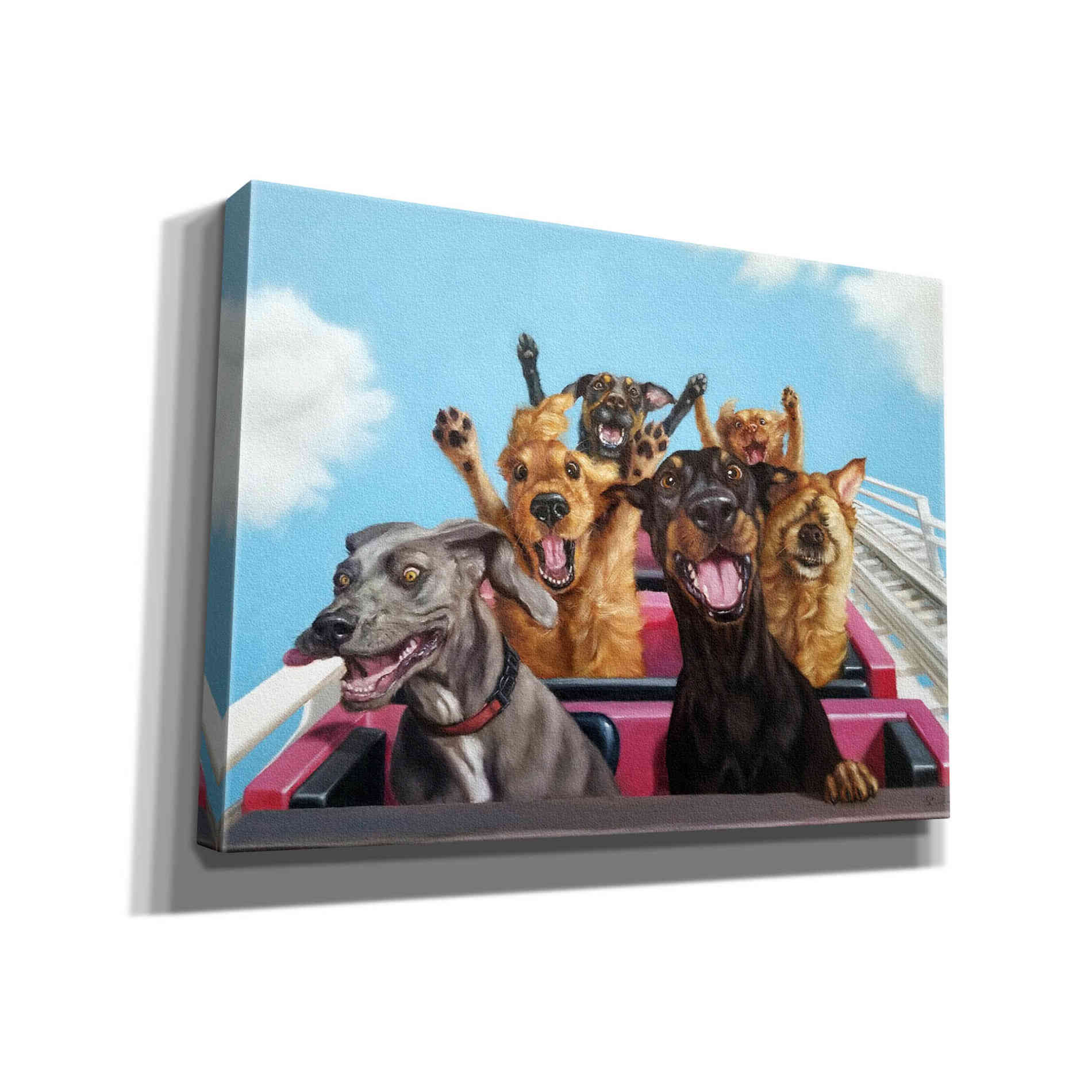 'Thrill Seekers' by Lucia Heffernan, Canvas Wall Art