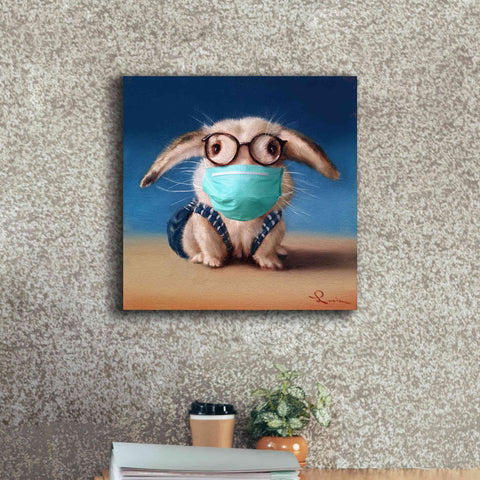 Image of 'Back To School - Mask' by Lucia Heffernan, Canvas Wall Art,18x18