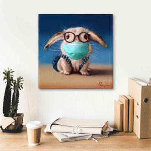 'Back To School - Mask' by Lucia Heffernan, Canvas Wall Art,18x18