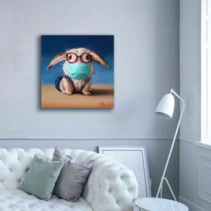 'Back To School - Mask' by Lucia Heffernan, Canvas Wall Art,37x37