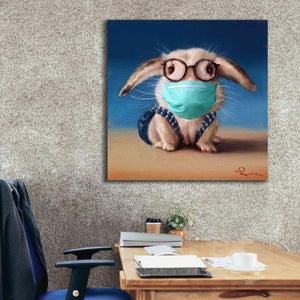 'Back To School - Mask' by Lucia Heffernan, Canvas Wall Art,37x37