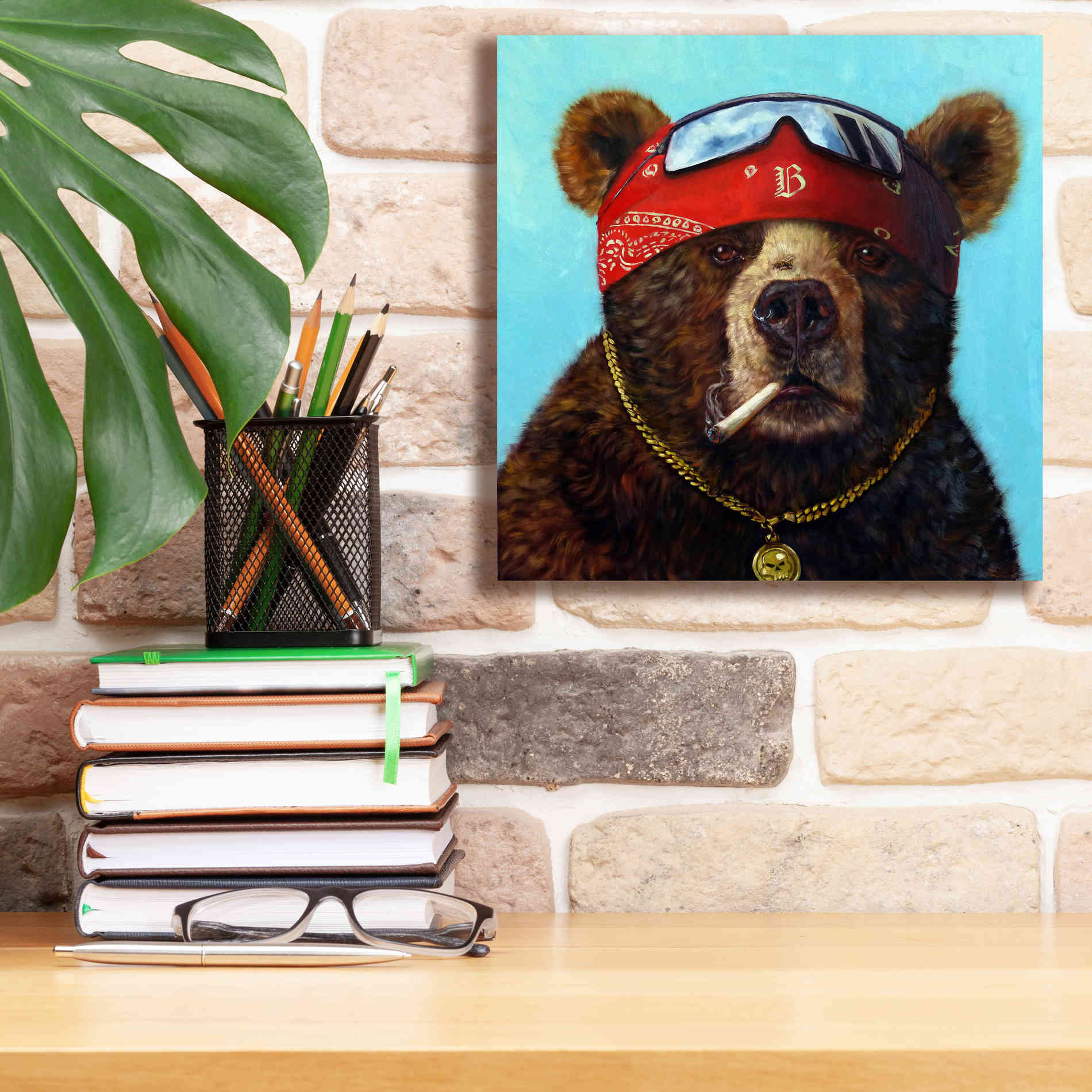 'Half Baked' by Lucia Heffernan, Canvas Wall Art,12x12