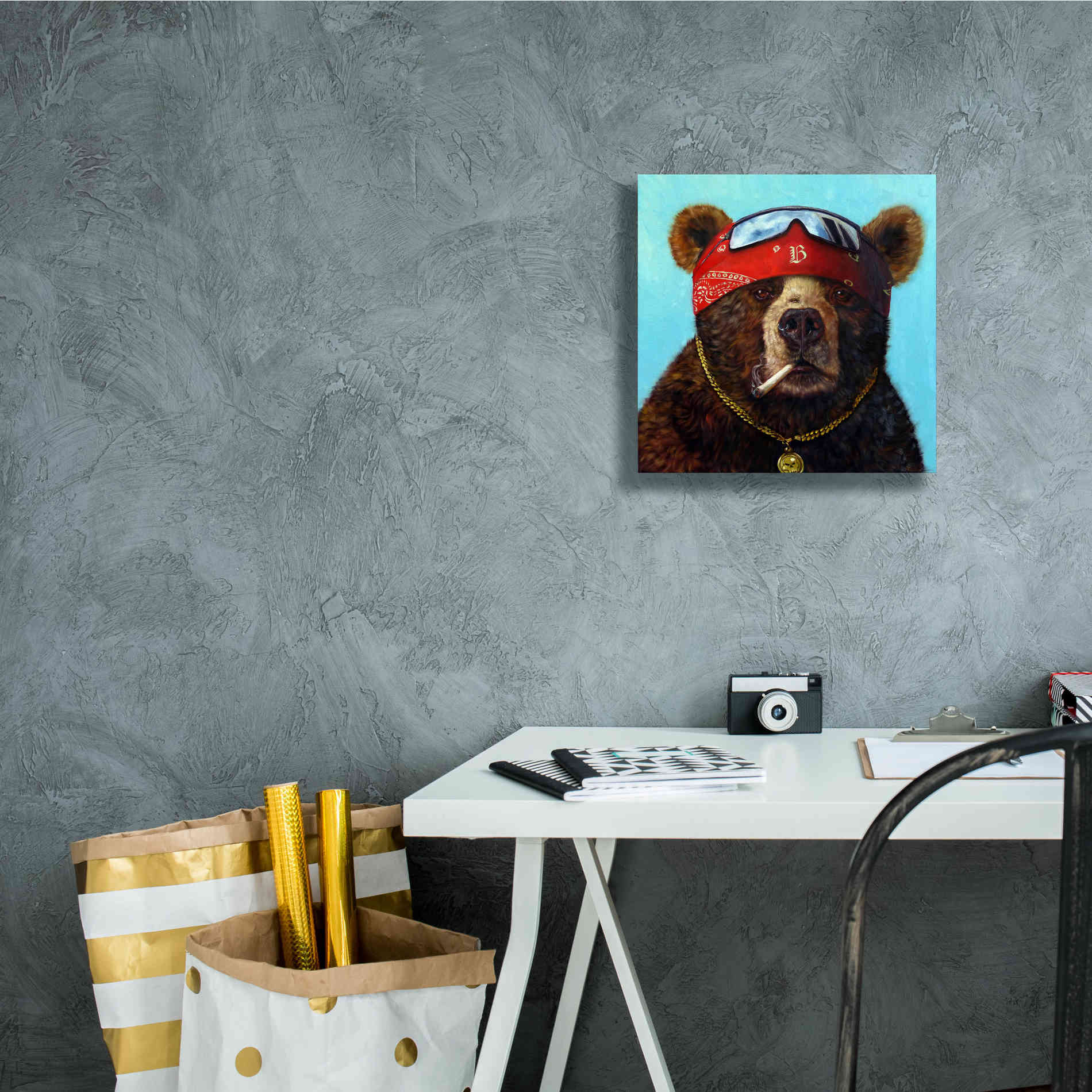 'Half Baked' by Lucia Heffernan, Canvas Wall Art,12x12